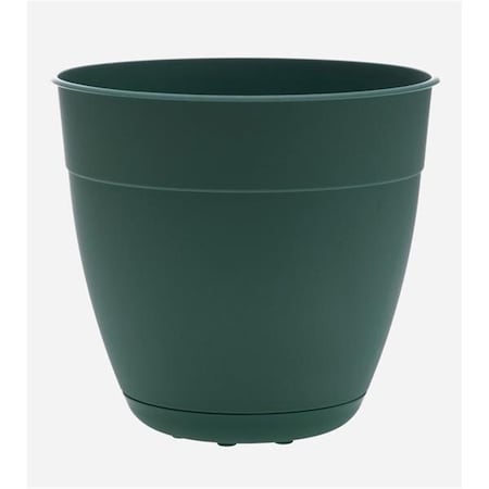Bbq Innovations 12 in. Dayton Plastic Ocean Series Planter, Turtle Green BB1680074